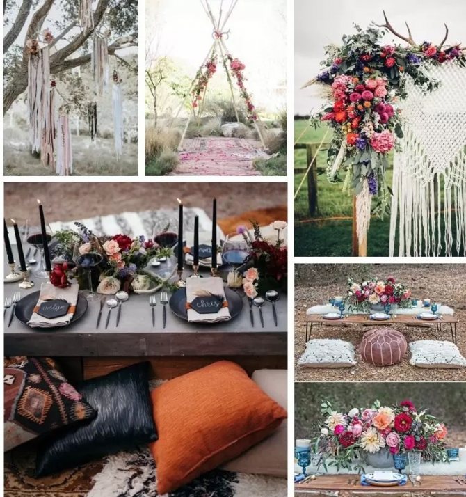 Свадьба в стиле бохо