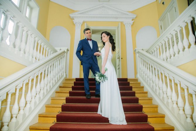 Свадьба в усадьбе Муравьевых-Апостолов (фото)