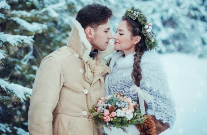 свадьбе в январе: приметы 4