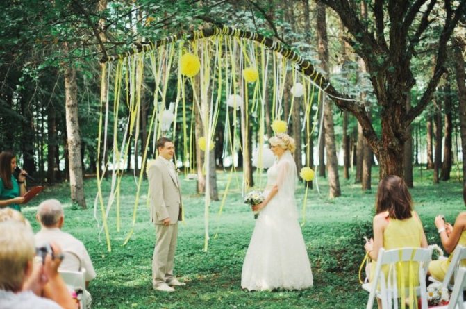 Свадебная арка