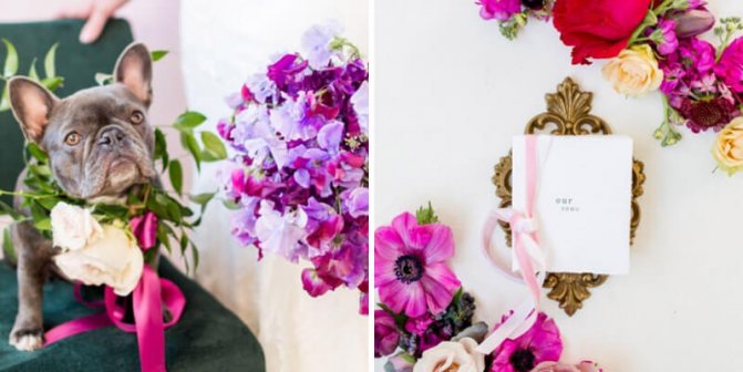 'Свадебная цветовая палитра