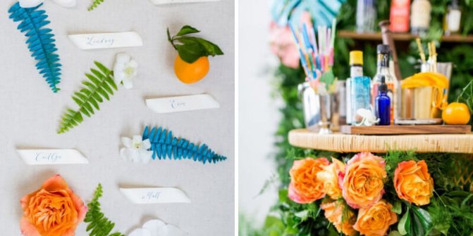 'Свадебная цветовая палитра