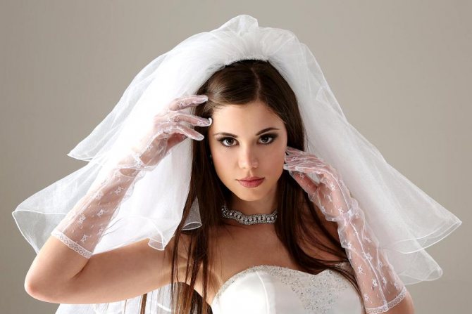 Свадебная фата