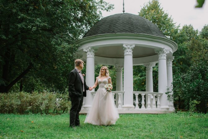 Свадебная фотосессия в Екатерининском парке (фото)