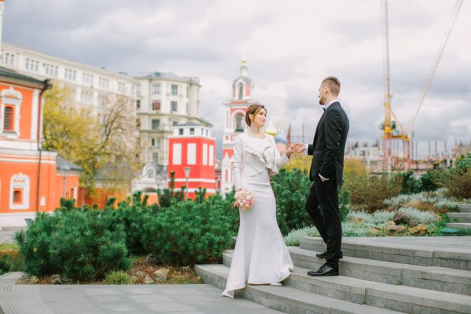 Свадебная фотосессия в парке Зарядье (фото)