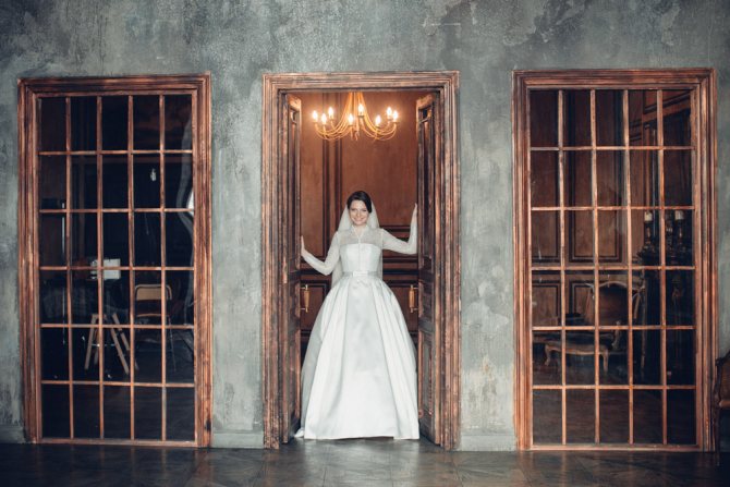 Свадебная фотосессия в студии