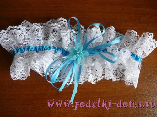 свадебная подвязка для невесты
