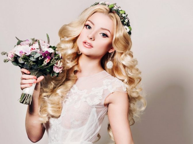 Свадебная прическа