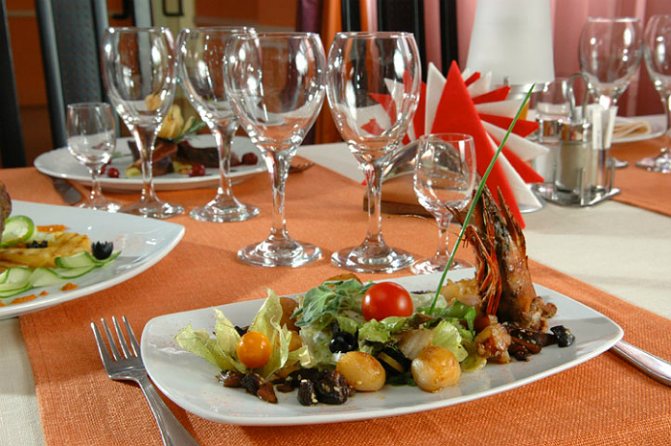 Свадебное меню на 20 человек 5