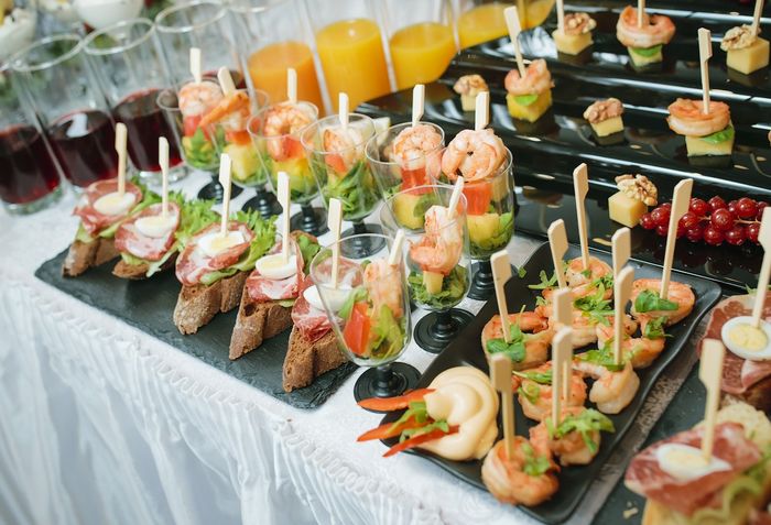 свадебное меню на лето 10