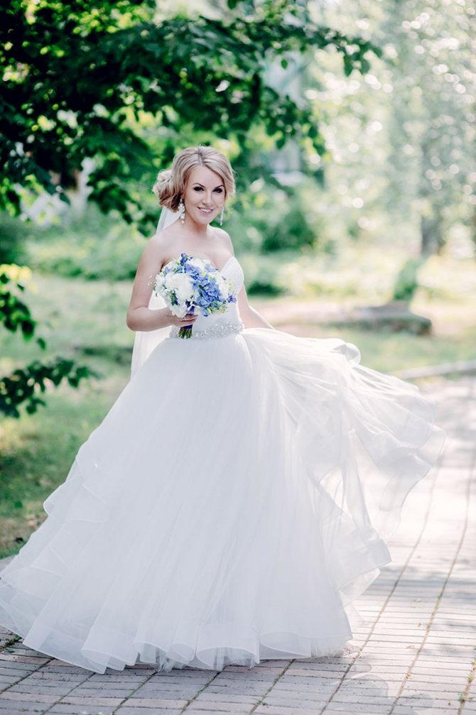 Свадебное платье девушки с Европы