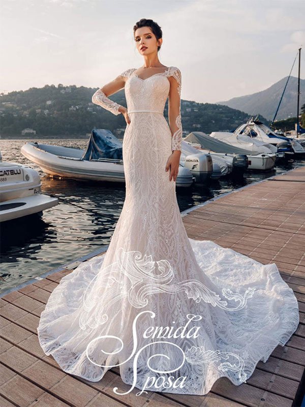 Свадебное платье Fit-and-Flare