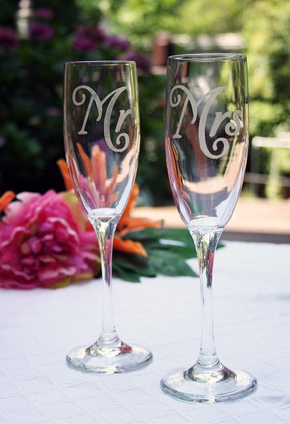 свадебные бокалы своими руками