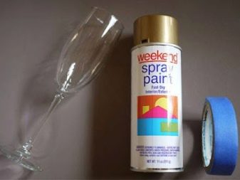 Свадебные бокалы своими руками