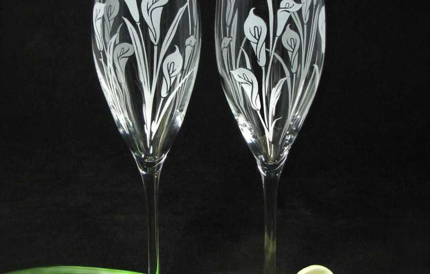 свадебные бокалы своими руками