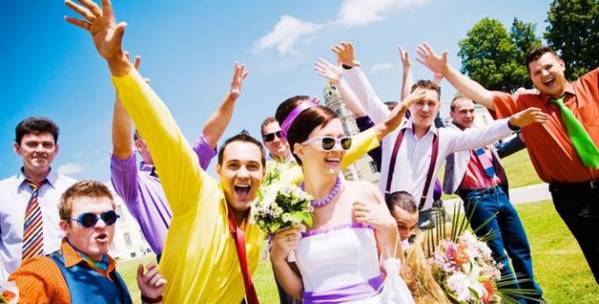 свадебные гости