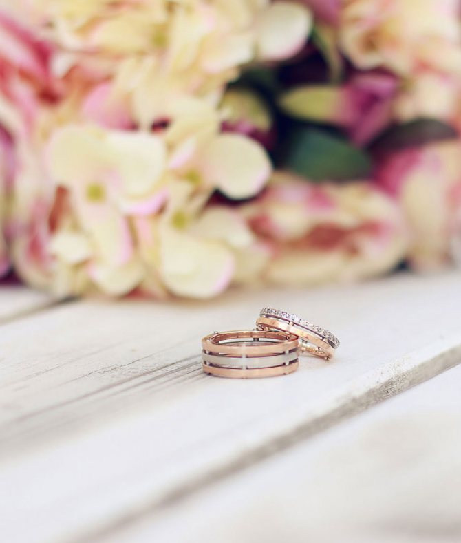 свадебные кольца