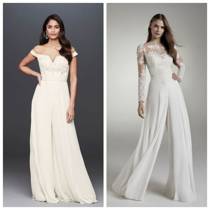 Свадебные костюмы для невест: стильные идеи для особенного дня 51