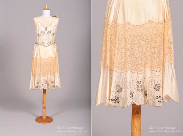 свадебные платья 20 века