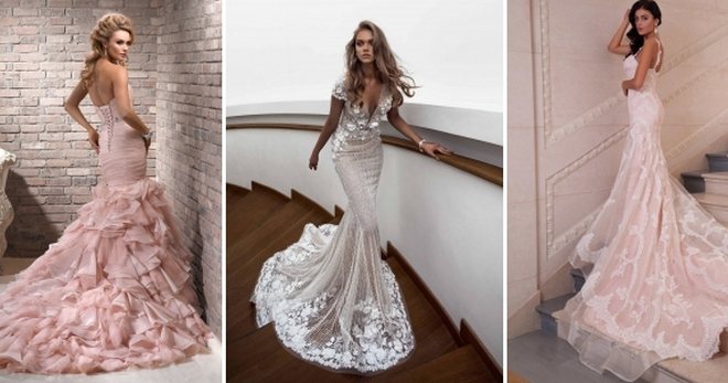 Свадебные платья со шлейфом – 38 фото самых роскошных нарядов для невест