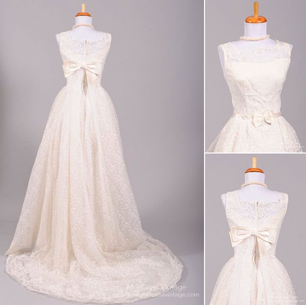 свадебные платья винтаж