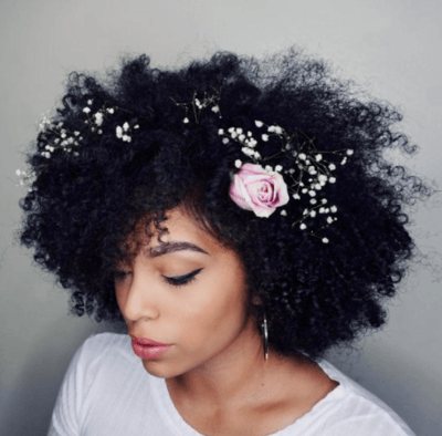 свадебные прически с цветами