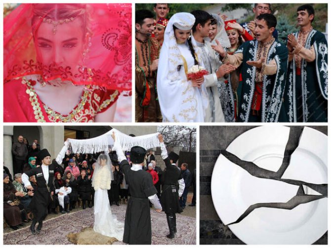 свадебные традиции на кавказе фото