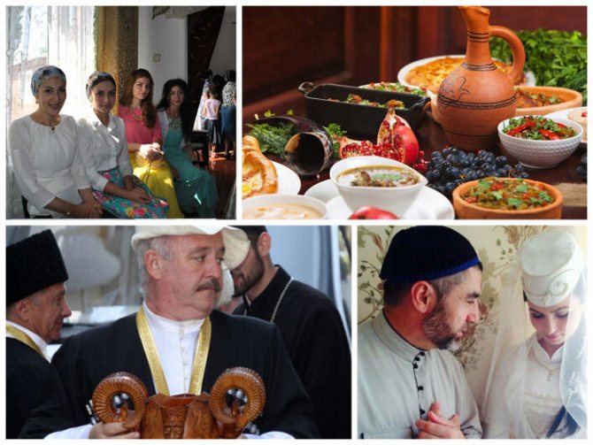 свадебные традиции на кавказе фото