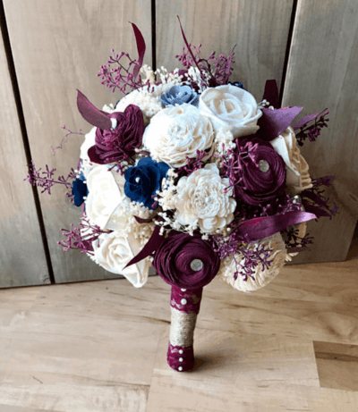 свадебный букет дублер своими руками мастер класс