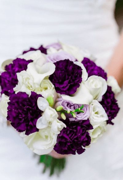 свадебный букет зимний вариант