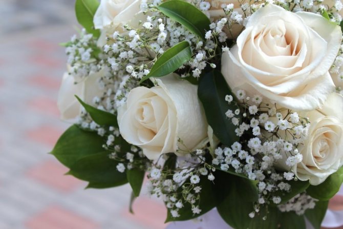 Свадебный букет