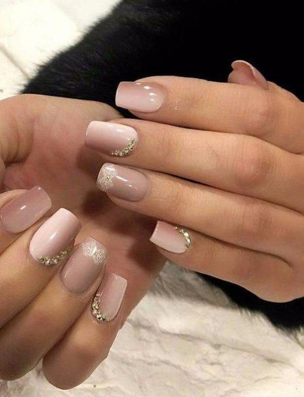 Свадебный дизайн ногтей: красивые и нежные варианты с фото, новинки 2018