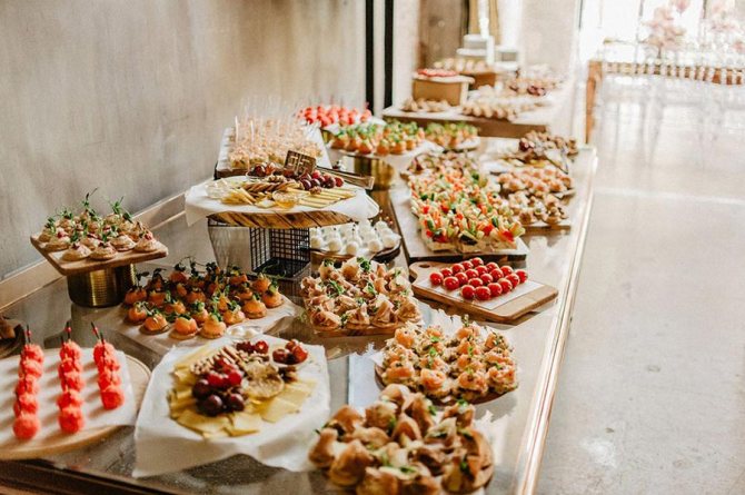 свадебный фуршет самое полное руководство 8