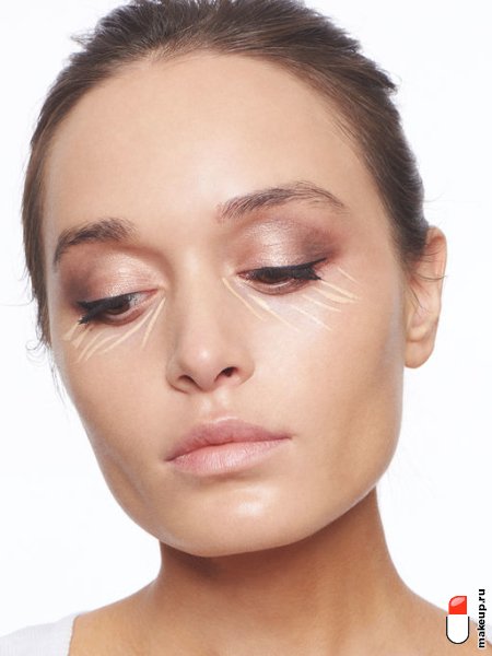 свадебный макияж для карих глаз фото № 32