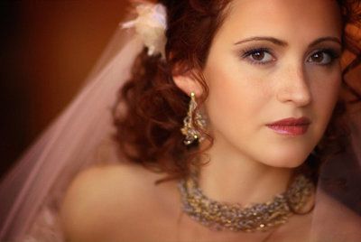 свадебный макияж для карих глаз фото