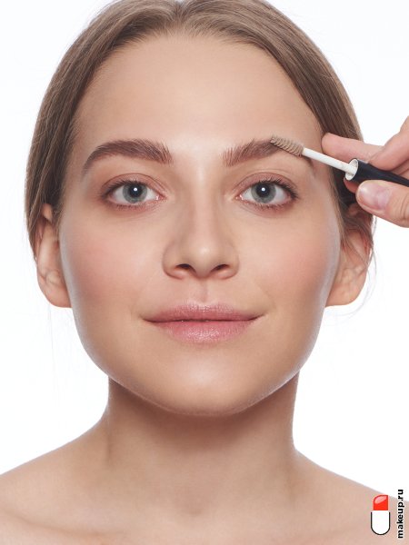 свадебный макияж для серых глаз фото № 11