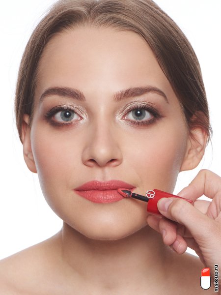 свадебный макияж для серых глаз фото № 13