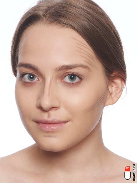 свадебный макияж для серых глаз фото № 9