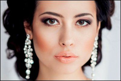 свадебный макияж глаз пошагово