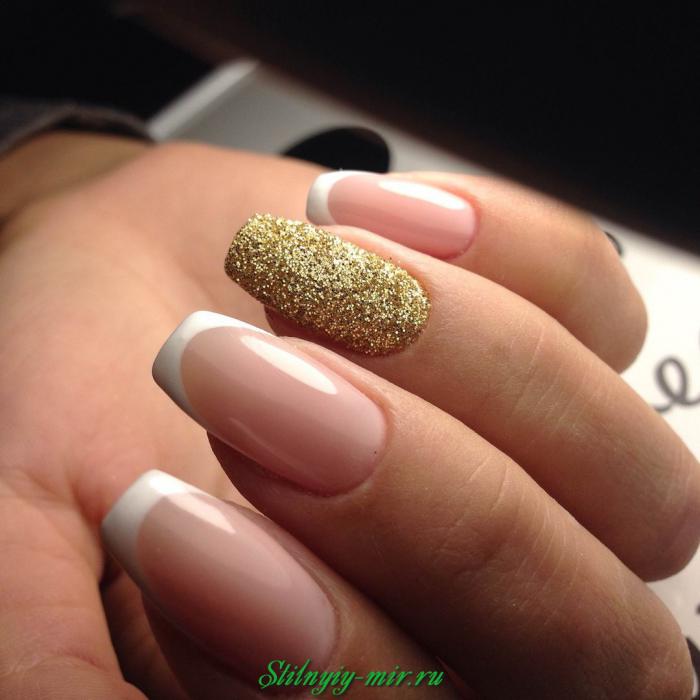 Свадебный маникюр: новинки, 100 фото