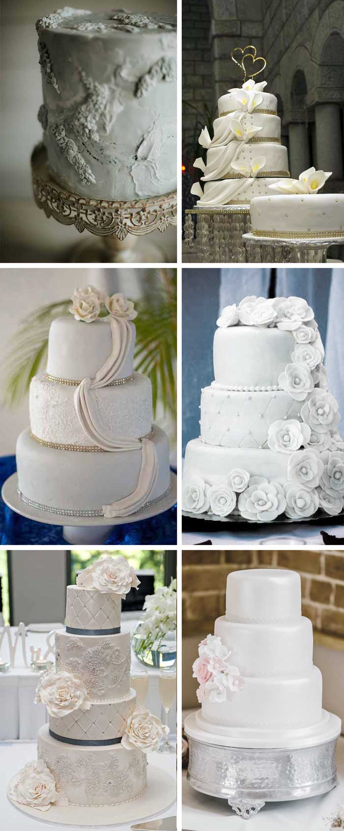 Свадебный торт 2022: тренды - белые рельефные торты в стиле бохо | tvoysvadsite.ru | Студия Алены Лебедевой