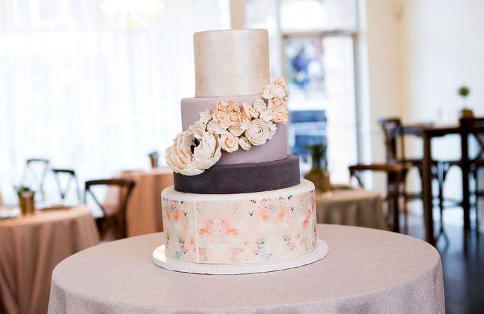 свадебный торт омбре 2