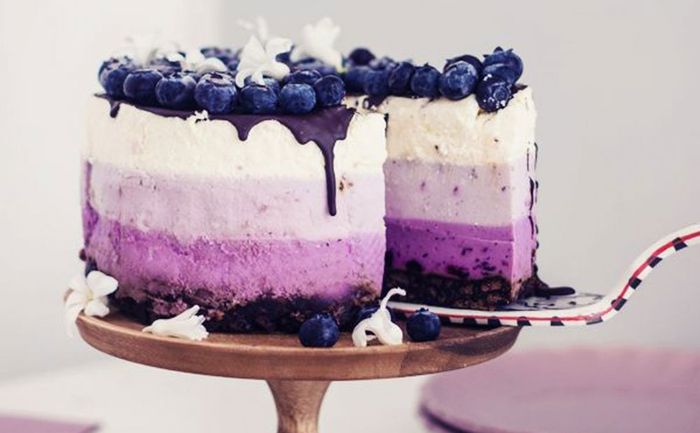 свадебный торт омбре 8