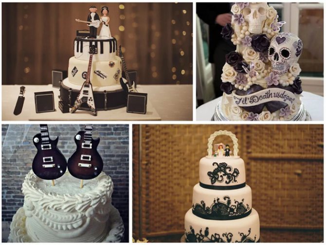 свадебный торт