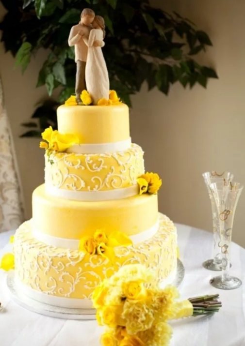 свадебный торт