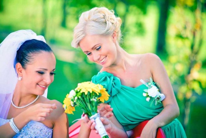 свидетельница на свадьбе обязанности и приметы