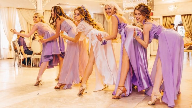 танец невесты на свадьбе