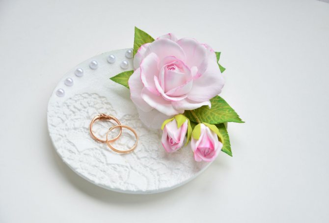 тарелочка для колец