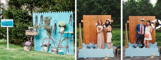 тематическая фотозона для праздника