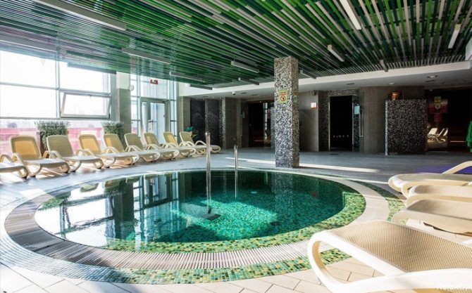 «Территория Спа» в аквапарке «Лебяжий» (Минск)